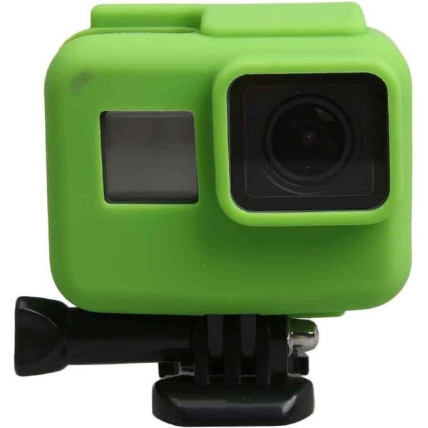 Origineel voor GoPro HERO5 siliconen randframe behuizing behuizing beschermhoes cover shell (groen)