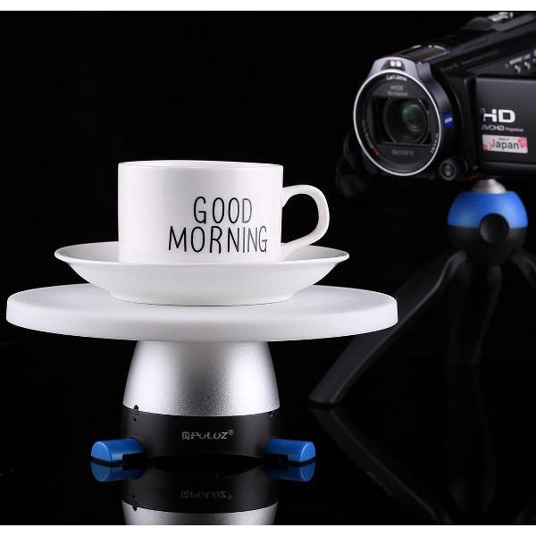 PULUZ 1/4 Schroefinterface Rond dienblad (diameter: 18cm / 7inch)