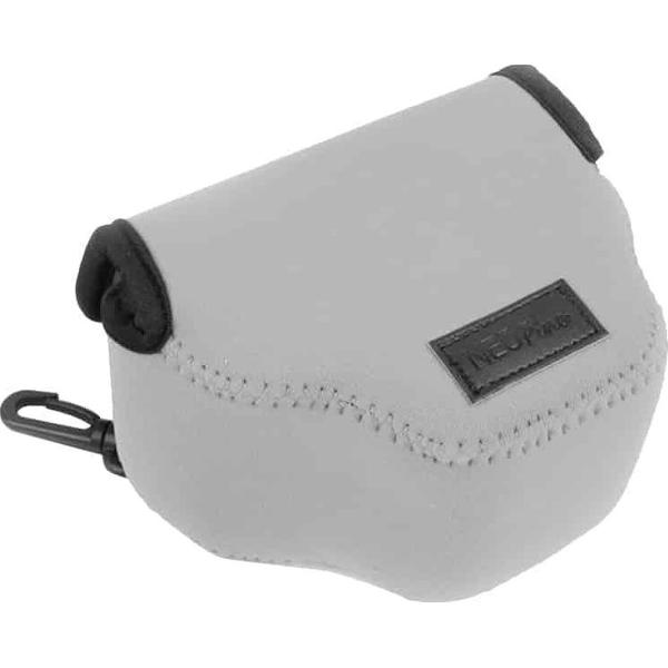 NEOpine Neopreen schokbestendige zachte draagtas met haak voor Canon SX510 camera (grijs)