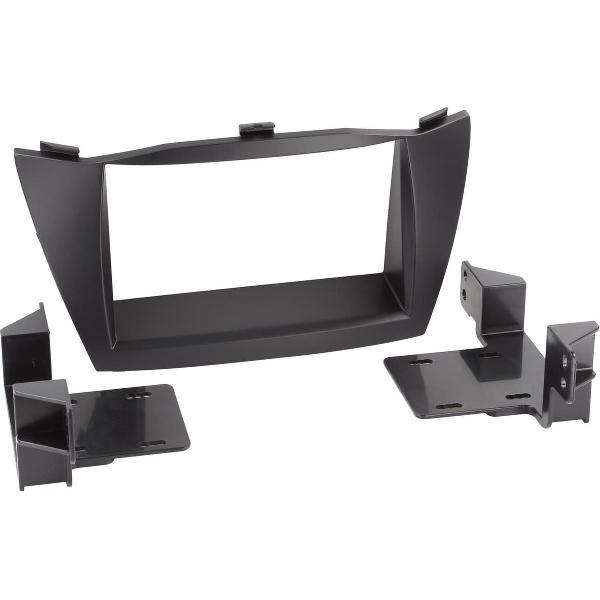 2-DIN Paneel Hyundai IX 35 2010-2013 - Kleur: Zwart