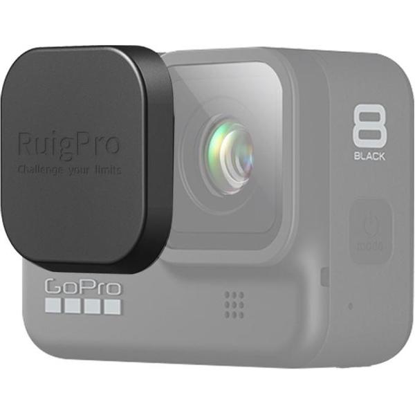 RUIGPRO voor GoPro HERO8 Black Proffesional Krasbestendig Camera Lens Beschermkap Cover (Zwart)