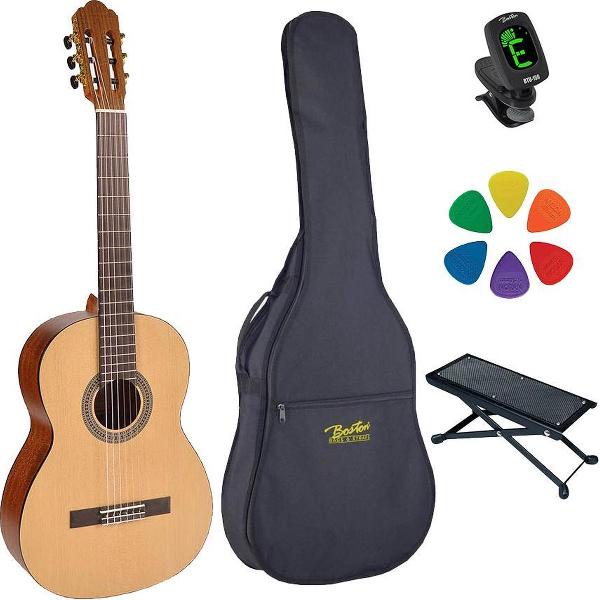 Klassieke gitaar - spaanse gitaar - gitaarpakket - gitaarbundel - beginner gitaar - starter gitaar - Gitaar met hoes - gitaar met tas