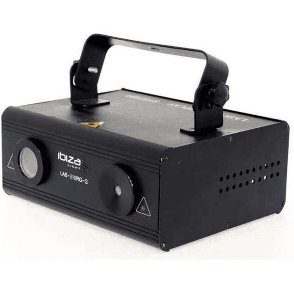 Ibiza Light LAS210RG-G - dmx Laser effect rood, groen voor leuk party effect