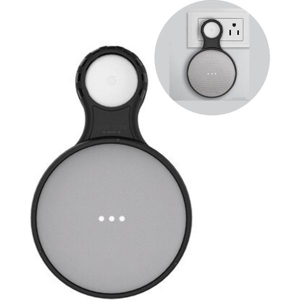 HMerch™ Google Home Mini Houder - Wall Mount - Zwart - Google Home Mini Accessoires - Case
