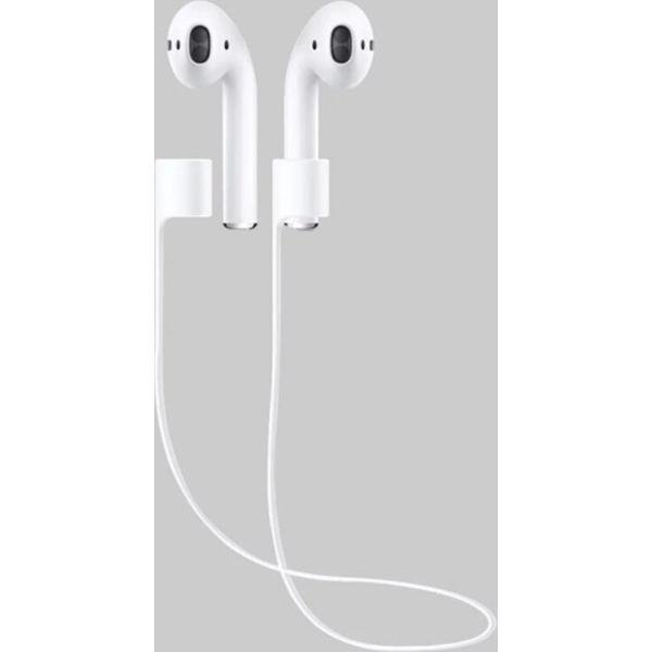 Hiden | Airpods Draad - Kabel - Oortjes - Siliconen - Accessoires | Wit