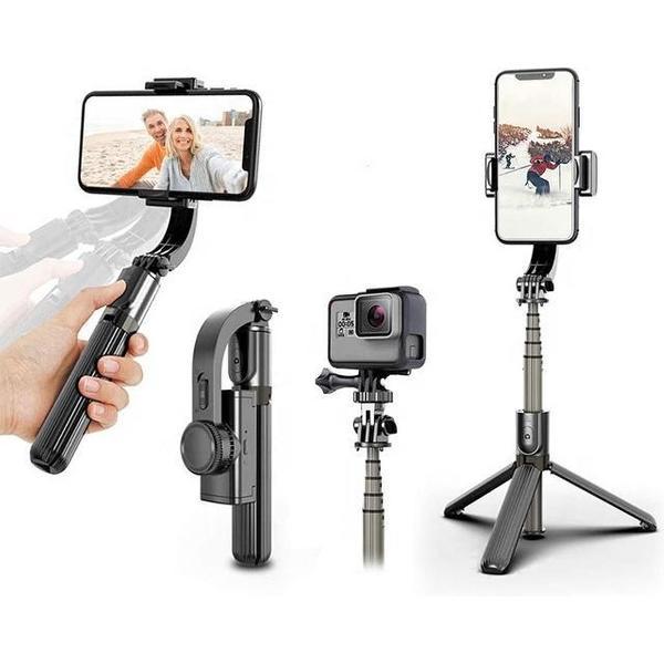 D Comm Tripod - 3 in 1 - Smartphone Statief - Gimbal- 360 graden