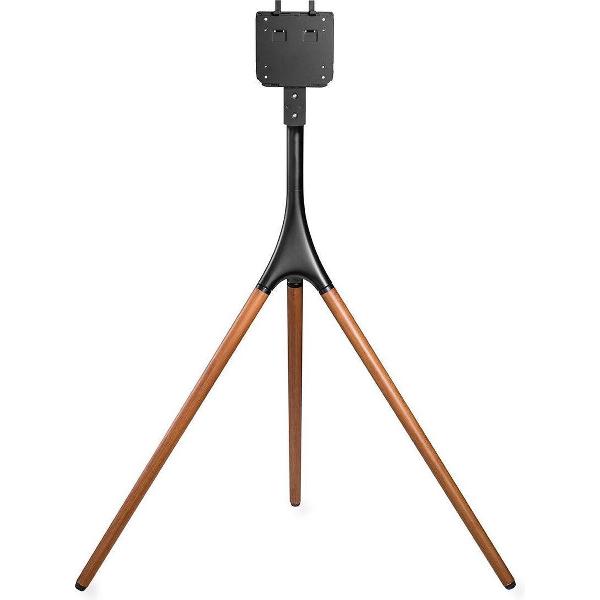 TV-vloerstandaard | 55 - 65 inch | maximaal 30 kg | geschikt voor Samsung® Q-LED | Zwart / Beuk