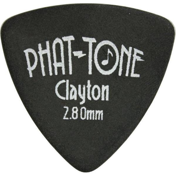 Clayton Phat-Tone rounded triangle plectrums 3 pack
