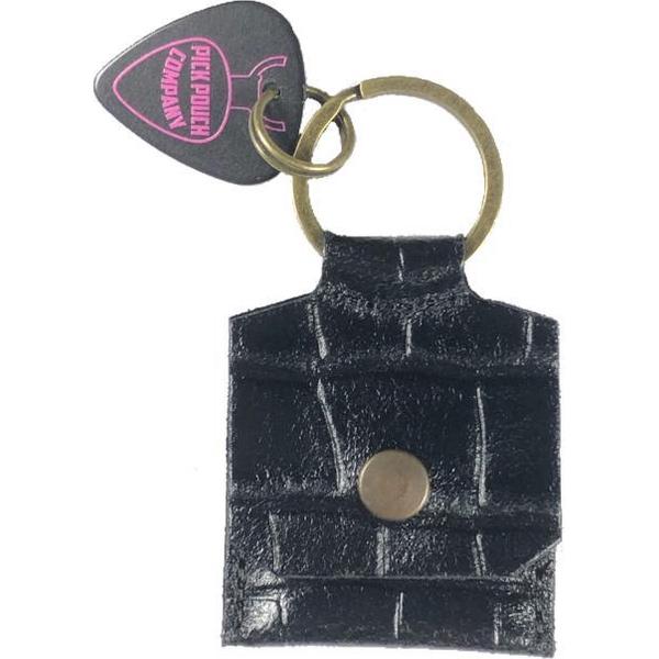 Pick Pouch - New York Black Croco