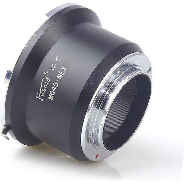 Adapter M645-FE: Mamiya 645 Lens - Sony NEX en A7 FE mount Camera