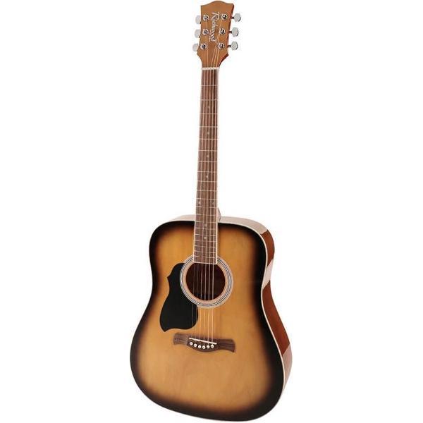 Akoestische gitaar Richwood Artist Series Dreadnought RD-12L-SB linkshandig