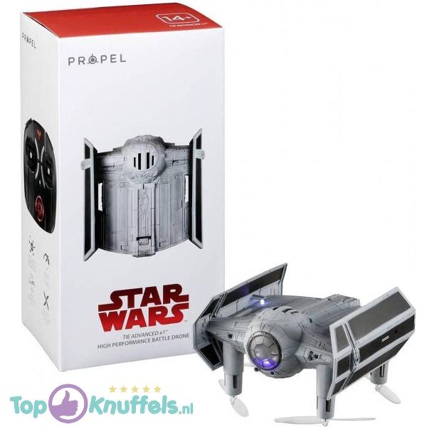 Propel Star Wars Tie Fighter Battle Drone | Star Wars The Mandalorian | Baby Yoda, Darth Vader, Luke Skywalker, Porg | Speelgoed Collector's Item