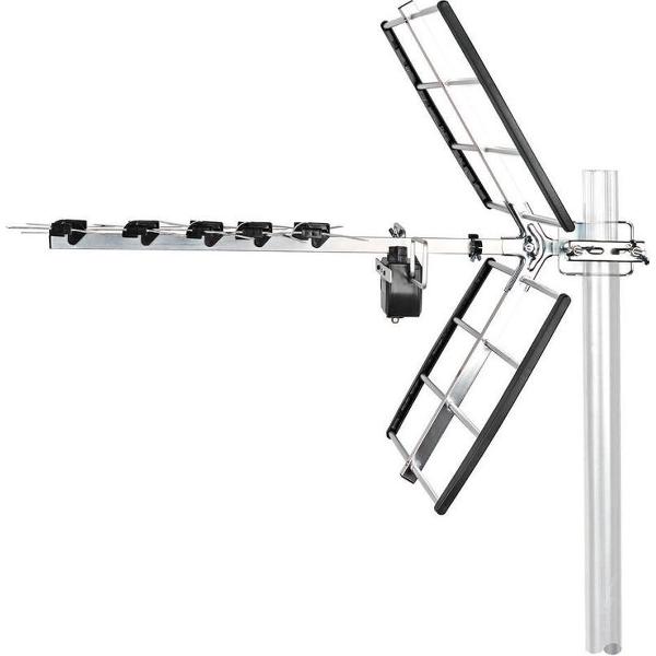 TV-Antenne voor Buiten | Max. 12 dB Versterking | UHF: 470 - 694 MHz | 8 Componenten