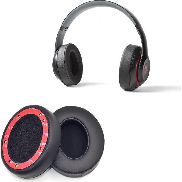 Beats By Dr. Dre Studio 2 en Beats Studio 3 hoge kwaliteit lederen vervangende oorkussens (zwart) - earpads - ear pads.