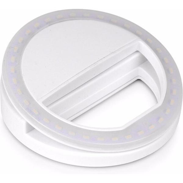 Selfie Ring Light Clip - Wit