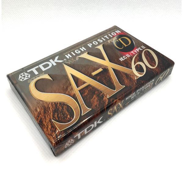 Audio Cassette Tape TDK SA-X 60 high position / Uiterst geschikt voor alle opnamedoeleinden / Sealed Blanco Cassettebandje / Cassettedeck / Walkman / TDK cassettebandje.
