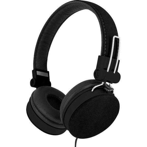 Saatchitech - Koptelefoon Met Microfoon - On-Ear - Zwart