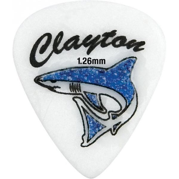 Clayton Sand Shark plectrums 1.26 mm 6 pack