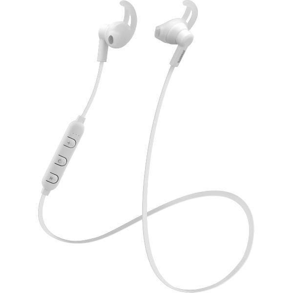 STREETZ HL-BT304 In-ear oordopjes - Met microfoon media / antwoordknop - Wit