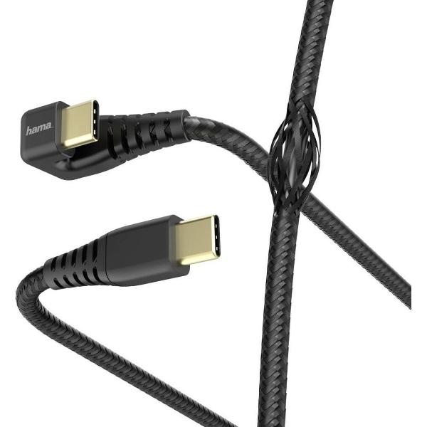 Hama Oplaad-/gegevenskabel Gamer USB-C - USB-C 1,5 M Zwart