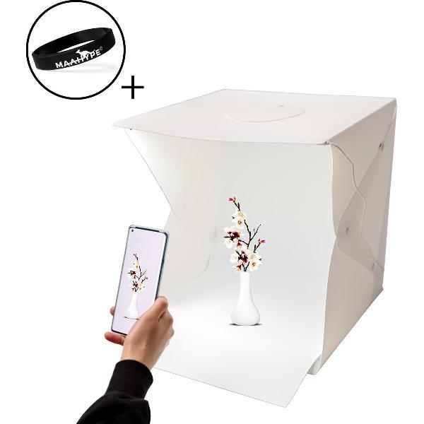 Fotostudio - 40cm Lightbox - Softbox - Fotobox - Opnametent - Fotografie - 40cm