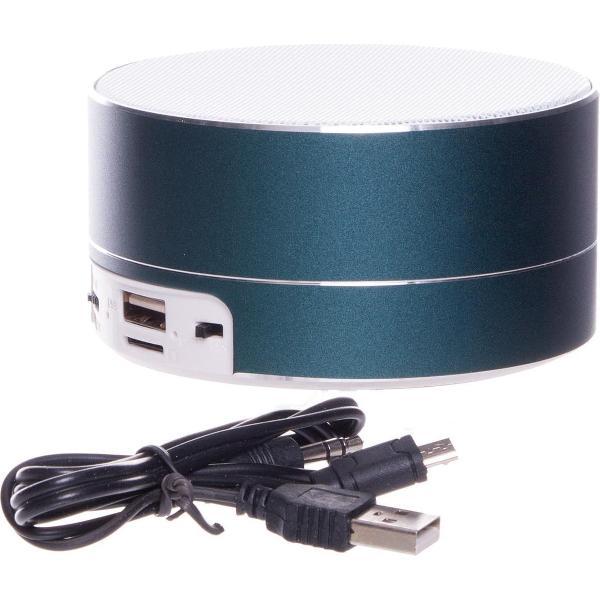 Bluetooth speaker Metaal donkergroen/donkergrijs