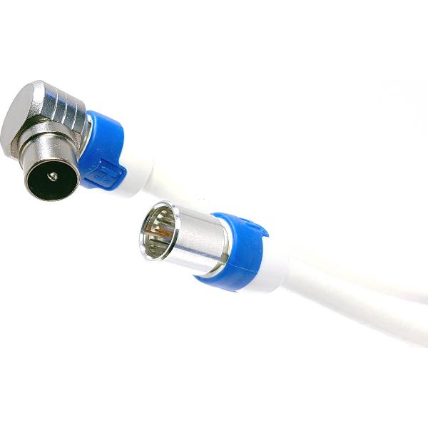 Hirschmann - KOKA 9TS - Coaxkabel - 1,5m - (KOSWI 5 – QFC 5)