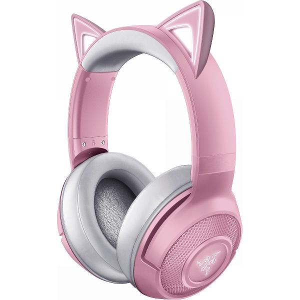 Razer RZ04-03520100-R3M1 hoofdtelefoon/headset Hoofdtelefoons Hoofdband Bluetooth Roze