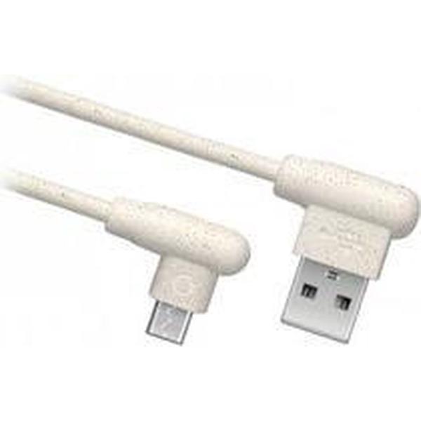 SBS Oceano Eco-vriendelijke Micro USB kabel (1 m), wit