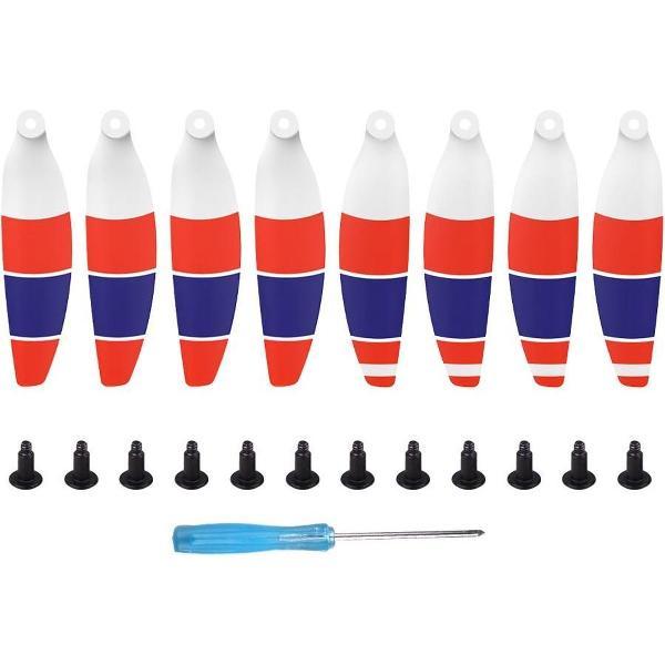 50CAL DJI Mavic Mini gekleurde propellers 4726F Low-noise (2 paar, rood/blauw)