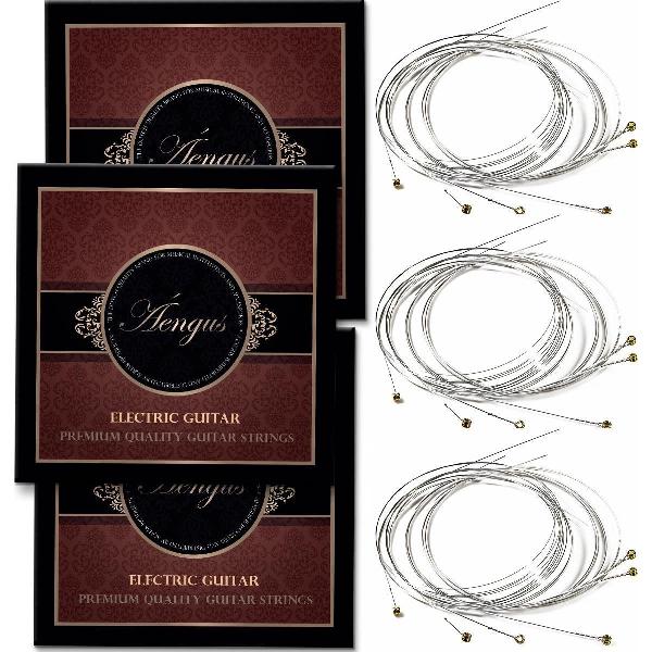 3 setjes Snaren voor de elektrische gitaar EXL120 - Round wound nikkel - set .009 tot .042