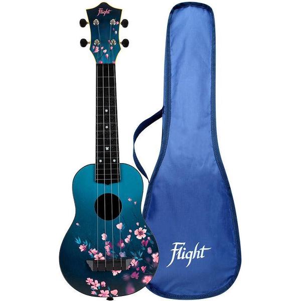 Flight Sopraan Ukelele SAKURA - Travel Series - TUS32SAK