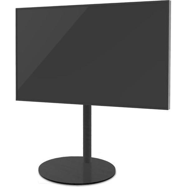 Cavus Sphere L 100 cm Design Tv Vloerstandaard - Trendy zwart staal - Tv meubel geschikt voor 32-65 inch tot 30 kg - VESA 100x200 200x200