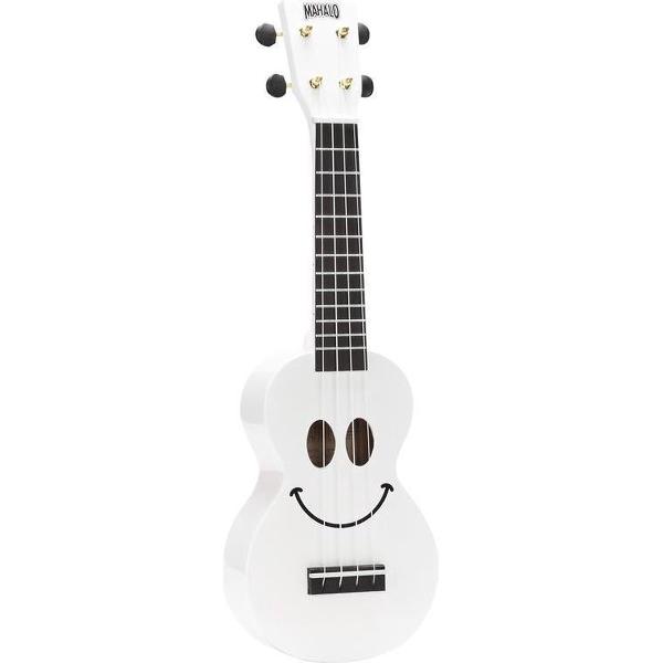 Smiley Series Soprano Ukulele - White