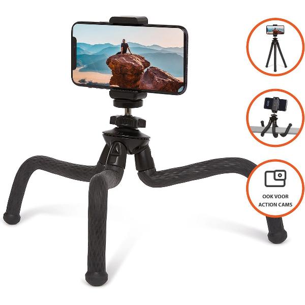 Vizu VEXFLEXPOD - Flexibel Smartphone Tripod Statief