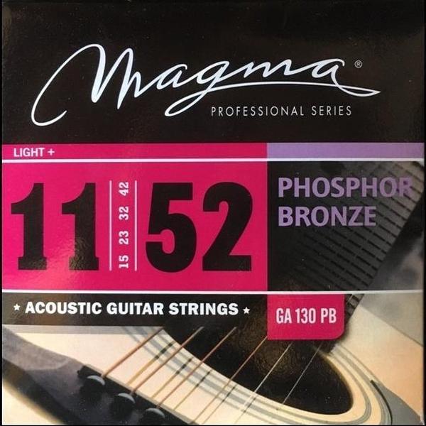 Magma GA130PB professionele fosforbrons snaren voor akoestische gitaar Light + (011-052)