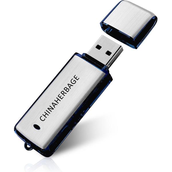 Voice recorder USB Flash 8GB Zwart en zilver