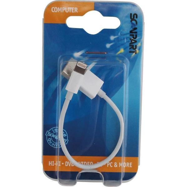 Scanpart Apple Lightning -usb Mfi 0,15m