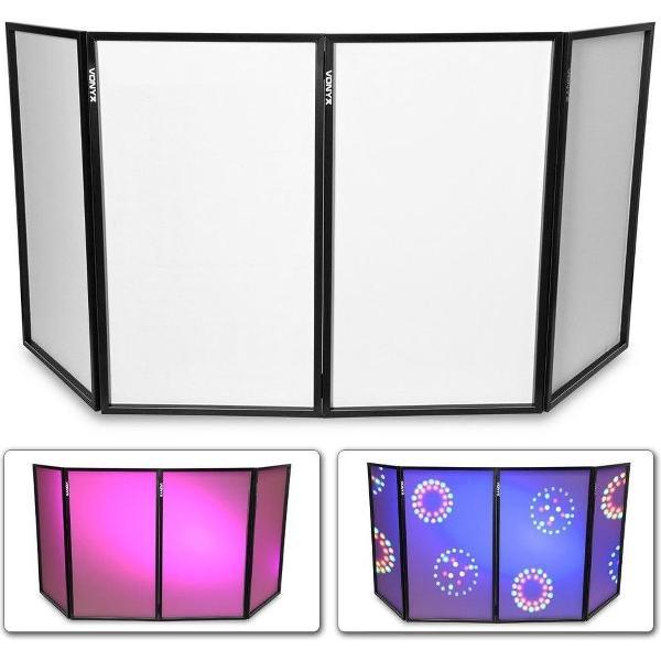 Vonyx DB2 vouwbaar DJ-Scherm 120 x 70 cm