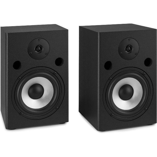 Studio monitor - Vonyx SM65 Actieve 2-weg studio monitor speakerset 6.5 inch - 180W