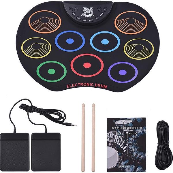 Oprolbaar Drumstel – TD drums® - drumstel – elektrisch drumstel – Elektrische drumpad
