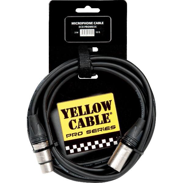 Yellow Cable, Microfoon kabel ECO PROM03X Neutrik XLR-XLR