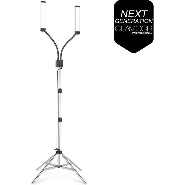 Glamcor Elite X Edition | HD LED Lighting |lamp set led ringlicht met statief | Studiolamp | Make-Up lamp