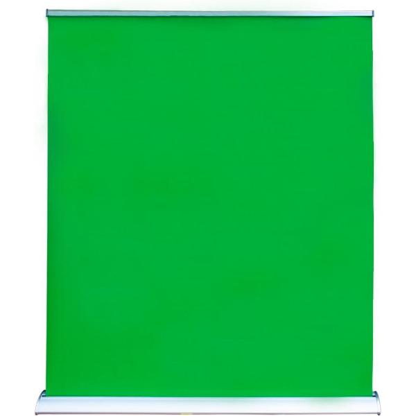 IMLI Green screen voor Game Capture |150 X 205 cm| Met achtergrondsysteem | Roll up banner - Chroma key