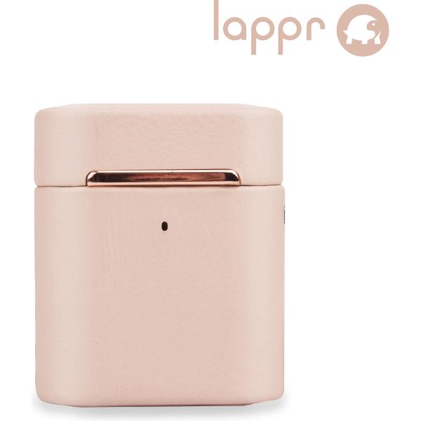 LAPPR® - AirPods Case - Echt Leer - AirPods Hoesje - Duurzaam - Bestseller - Roze