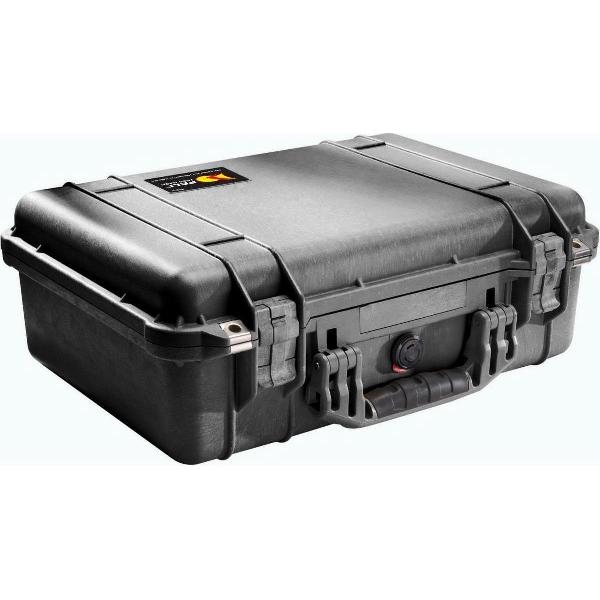 Peli 1500 Waterdichte Camerakoffer Zwart met foam interieur