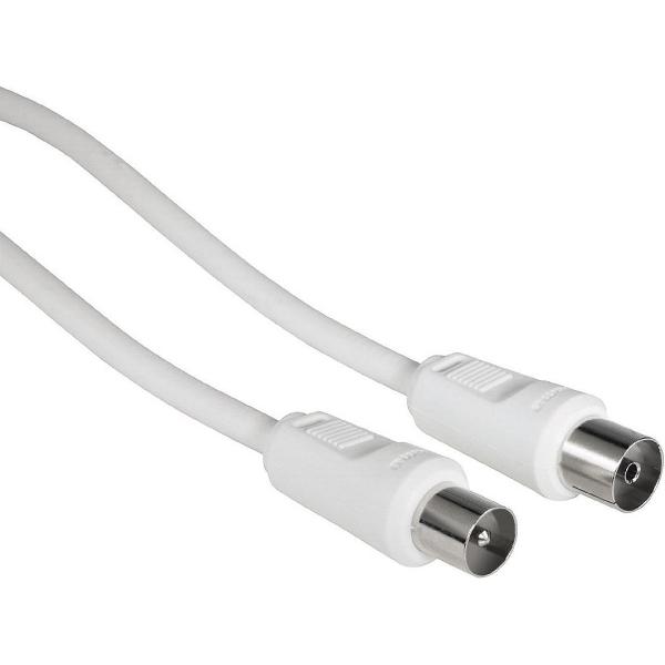 Hama Coax Kabel 85Db 3M Wit/ Ip.25