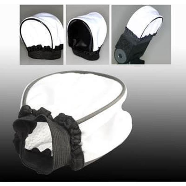 Mini zachte flitsverspreider, 100 mm x 85 mm x 65 mm