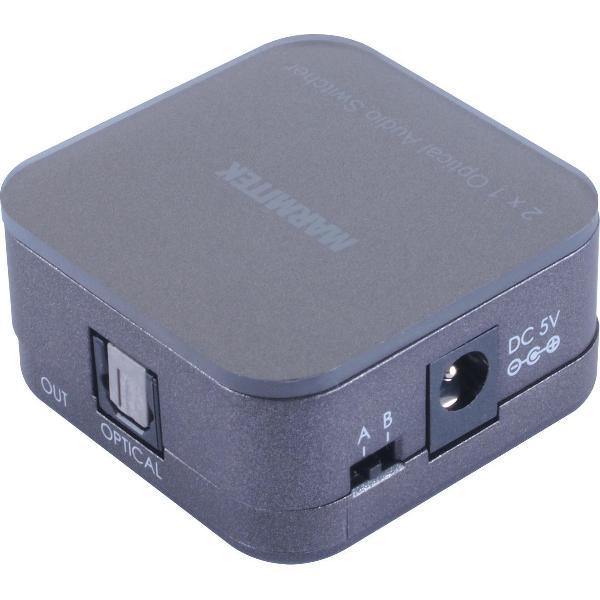 Marmitek digitale optische audio switch 2input/1output (Connect TS21)