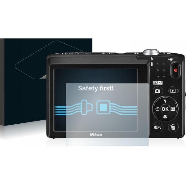 uwcamera® - Nikon Coolpix A100 Heldere Screenprotector - type: Ultra-Clear